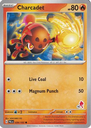 Charcadet - Armarouge 13 () [Misc: Battle Academy 2024] Pokemon Single Pokémon