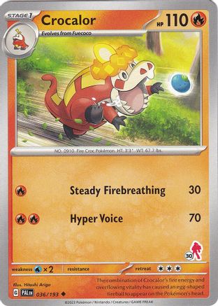 Crocalor - Armarouge 30 () [Misc: Battle Academy 2024] Pokemon Single Pokémon
