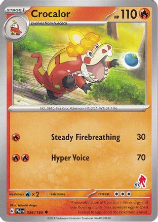 Crocalor - Armarouge 51 () [Misc: Battle Academy 2024] Pokemon Single Pokémon