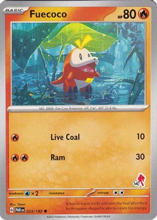 Fuecoco - Armarouge 14 () [Misc: Battle Academy 2024] Pokemon Single Pokémon
