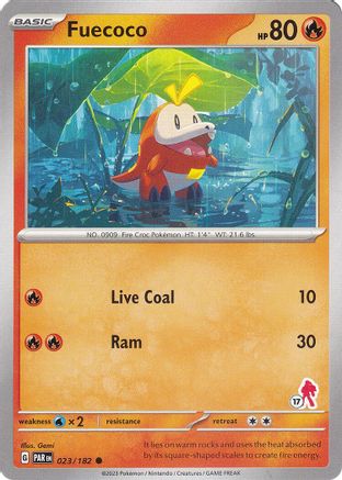 Fuecoco - Armarouge 17 () [Misc: Battle Academy 2024] Pokemon Single Pokémon