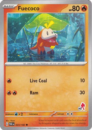 Fuecoco - Armarouge 42 () [Misc: Battle Academy 2024] Pokemon Single Pokémon