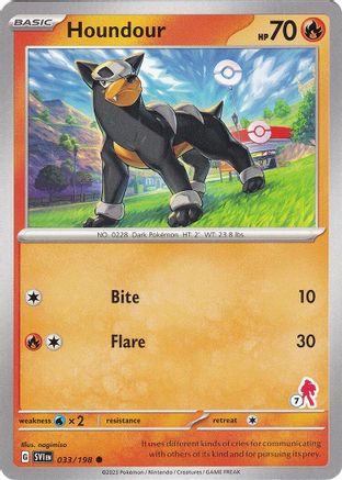 Houndour - Armarouge 7 () [Misc: Battle Academy 2024] Pokemon Single Pokémon