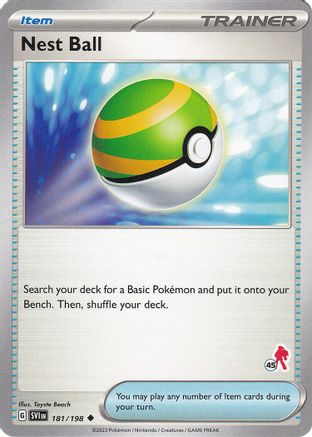 Nest Ball - Armarouge 45 (181) [Misc: Battle Academy 2024] Pokemon Single Pokémon
