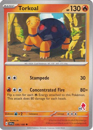Torkoal - Armarouge 53 () [Misc: Battle Academy 2024] Pokemon Single Pokémon