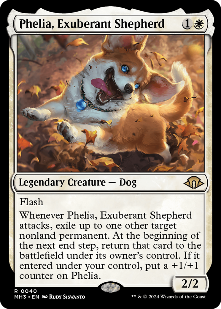 Phelia, Exuberant Shepherd (MH3-040) [Modern Horizons 3] Foil MTG Single Modern Horizons 3