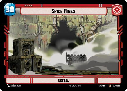 Spice Mines // Experience (024 // T01)[Shadows of the Galaxy] Star Wars: Unlimited Single Disney
