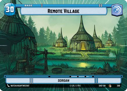 Remote Village // Experience (Hyperspace) (298 // T03)[Shadows of the Galaxy] Star Wars: Unlimited Single Disney