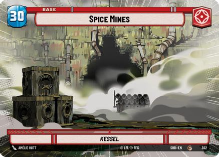 Spice Mines // Experience (Hyperspace) (302 // T03)[Shadows of the Galaxy] Star Wars: Unlimited Single Disney