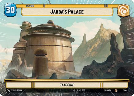 Jabba's Palace // Experience (Hyperspace) (304 // T03)[Shadows of the Galaxy] Star Wars: Unlimited Single Disney