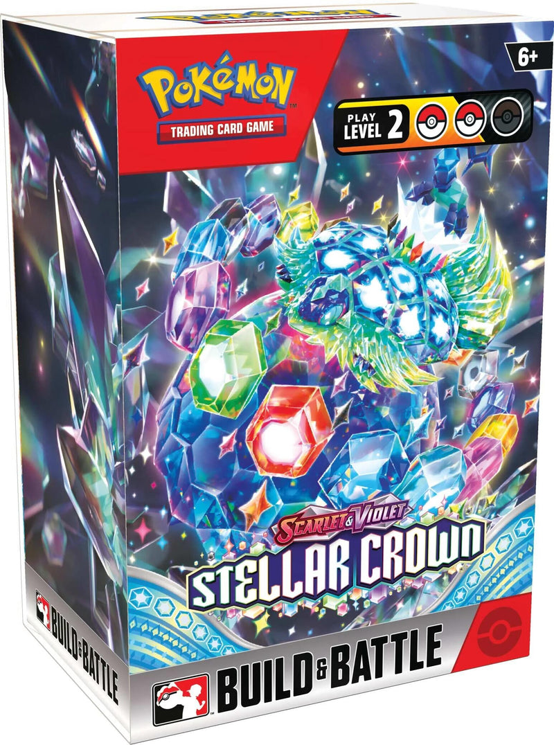 Pokémon Scarlet & Violet: Stellar Crown - Build and Battle Box Pokemon Sealed Pokémon   