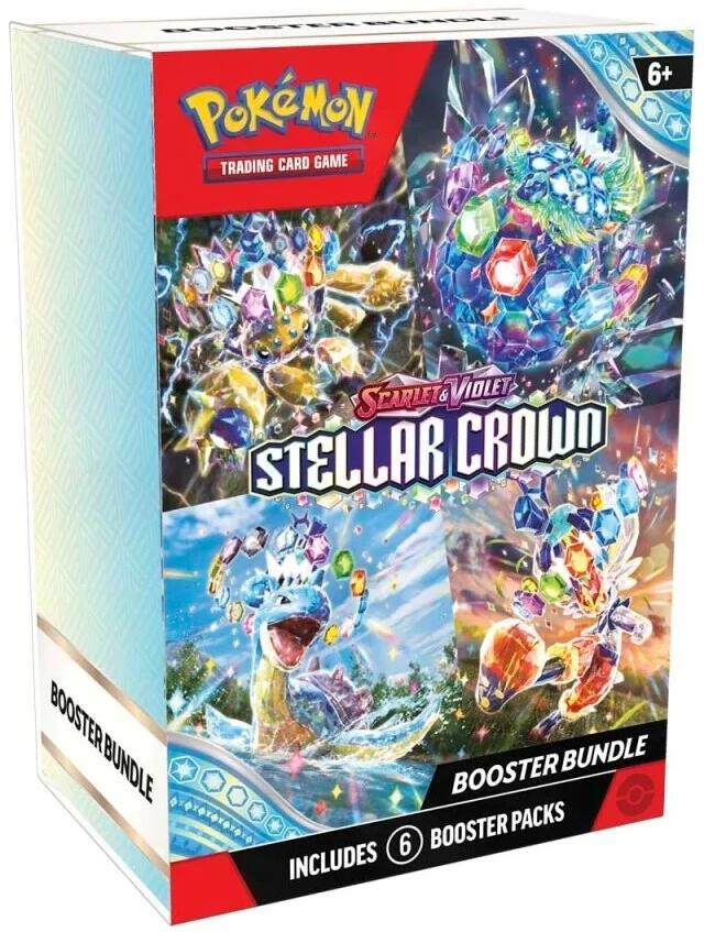 Pokémon Scarlet & Violet: Stellar Crown - Booster Bundle Pokemon Sealed Pokémon   