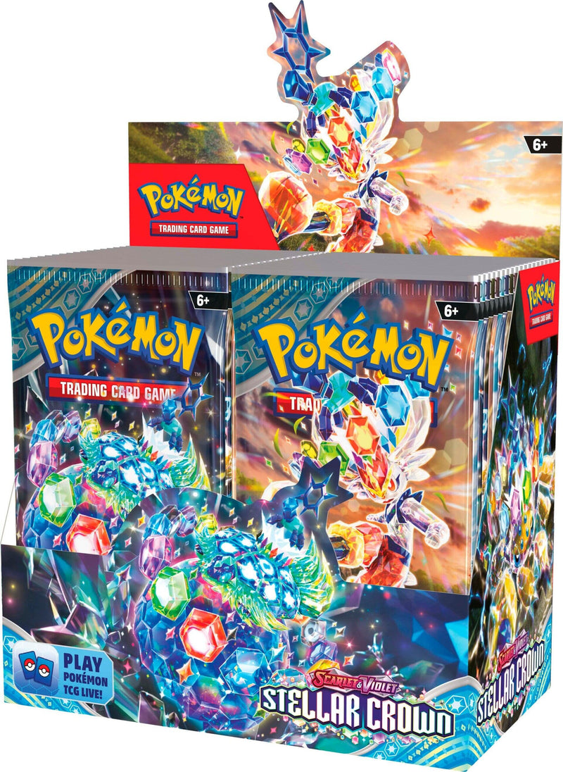 Pokémon Scarlet & Violet: Stellar Crown - Booster Box Pokemon Sealed Pokémon   