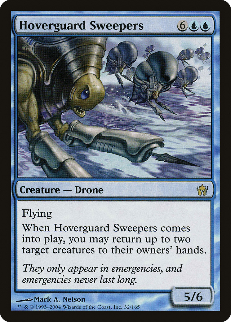 Hoverguard Sweepers (5DN-032) [Fifth Dawn] Foil MTG Single Wizards of the Coast