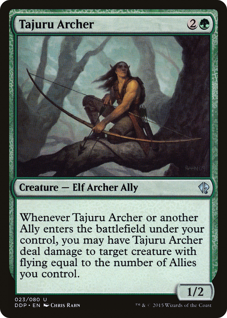 Tajuru Archer (DDP-023) [Misc] Duel Decks: Zendikar vs. Eldrazi MTG Single Wizards of the Coast