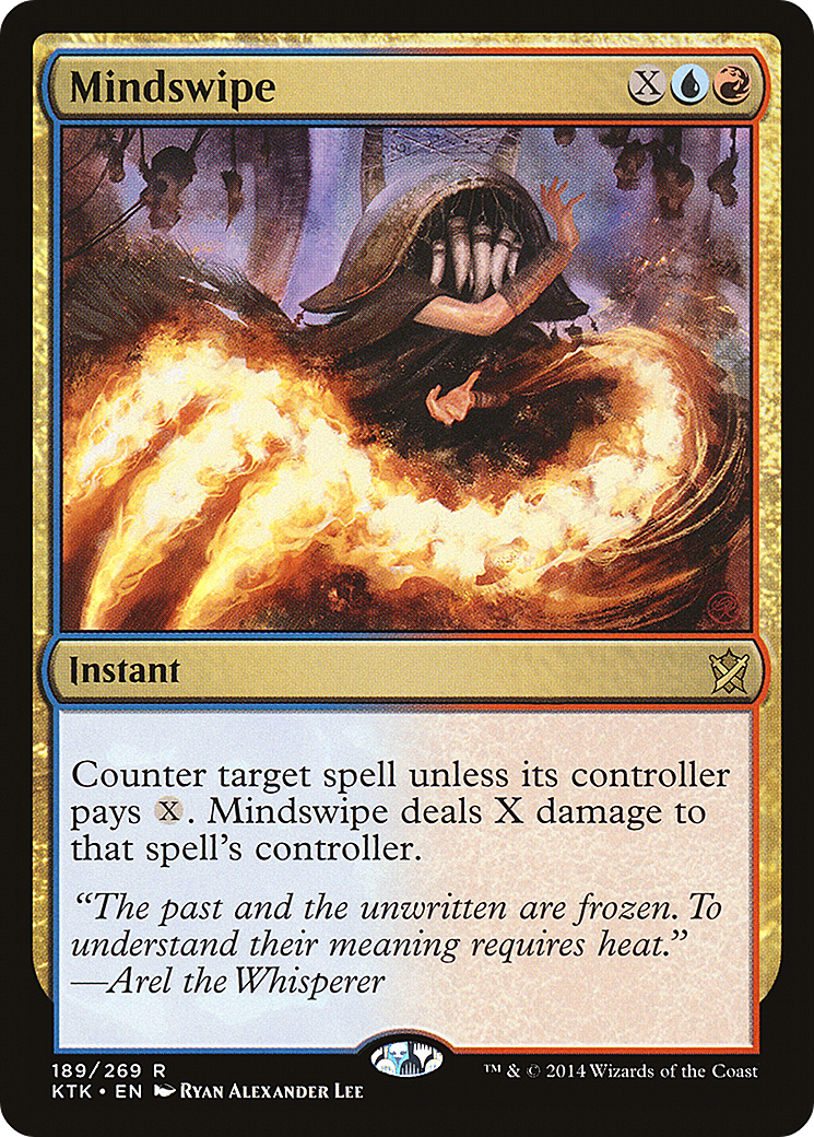 Mindswipe (KTK-189) [Khans of Tarkir] MTG Single Wizards of the Coast