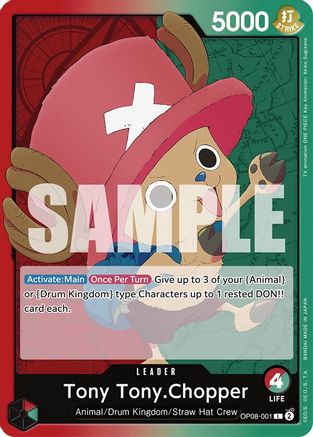 Tony Tony.Chopper (001) (OP08-001) [Two Legends] One Piece Single Bandai