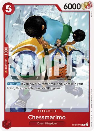 Chessmarimo (OP08-006) [Two Legends] One Piece Single Bandai