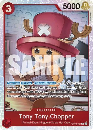 Tony Tony.Chopper (007) (OP08-007) [Two Legends] Foil One Piece Single Bandai