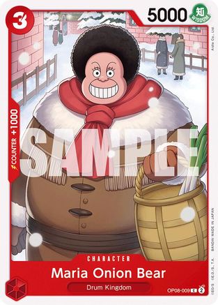 Maria Onion Bear (OP08-009) [Two Legends] One Piece Single Bandai