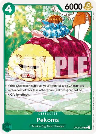Pekoms (OP08-029) [Two Legends] One Piece Single Bandai