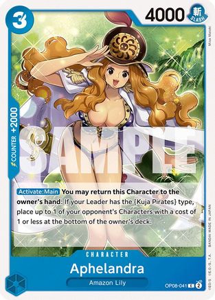 Aphelandra (OP08-041) [Two Legends] One Piece Single Bandai
