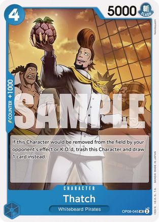 Thatch (OP08-045) [Two Legends] One Piece Single Bandai