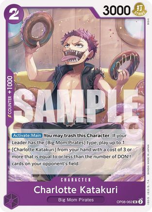 Charlotte Katakuri (062) (OP08-062) [Two Legends] One Piece Single Bandai