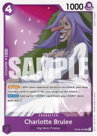 Charlotte Brulee (OP08-066) [Two Legends] One Piece Single Bandai