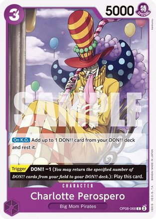 Charlotte Perospero (OP08-068) [Two Legends] One Piece Single Bandai
