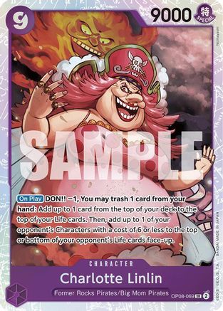 Charlotte Linlin (OP08-069) [Two Legends] Foil One Piece Single Bandai