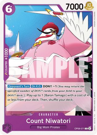 Count Niwatori (OP08-071) [Two Legends] One Piece Single Bandai