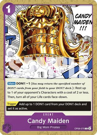 Candy Maiden (OP08-075) [Two Legends] One Piece Single Bandai