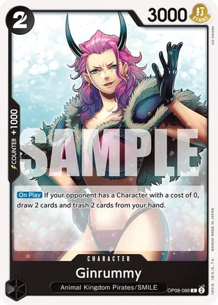 Ginrummy (OP08-086) [Two Legends] One Piece Single Bandai