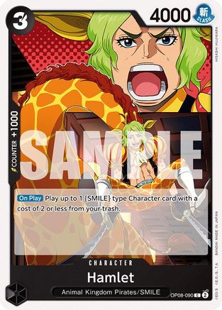 Hamlet (OP08-090) [Two Legends] One Piece Single Bandai
