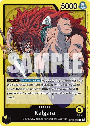 Kalgara (098) (OP08-098) [Two Legends] One Piece Single Bandai