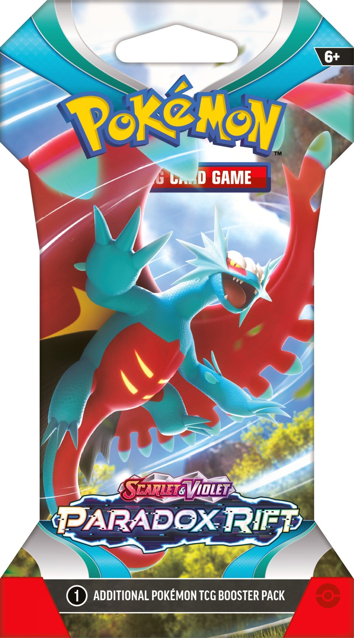 Pokémon Scarlet and Violet: Paradox Rift - Sleeved Booster Pack Pokemon Sealed Pokémon   