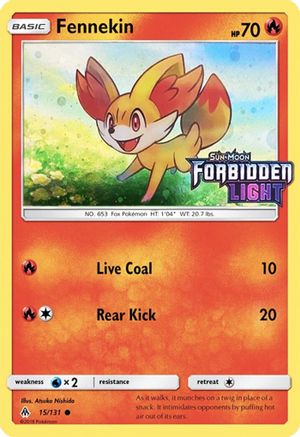 Fennekin - 15/131 (Toys R' Us Promo) Holofoil [SM: Black Star Promos] Pokemon Single Pokémon