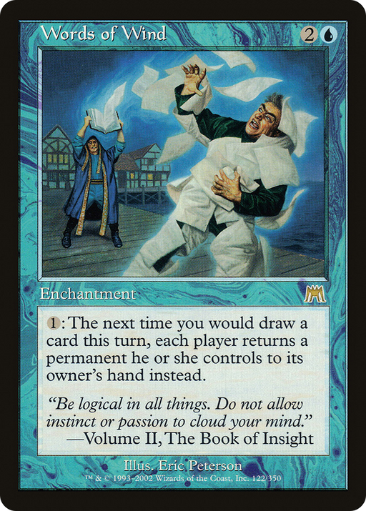 Words of Wind (ONS-122) [Onslaught] MTG Single Wizards of the Coast