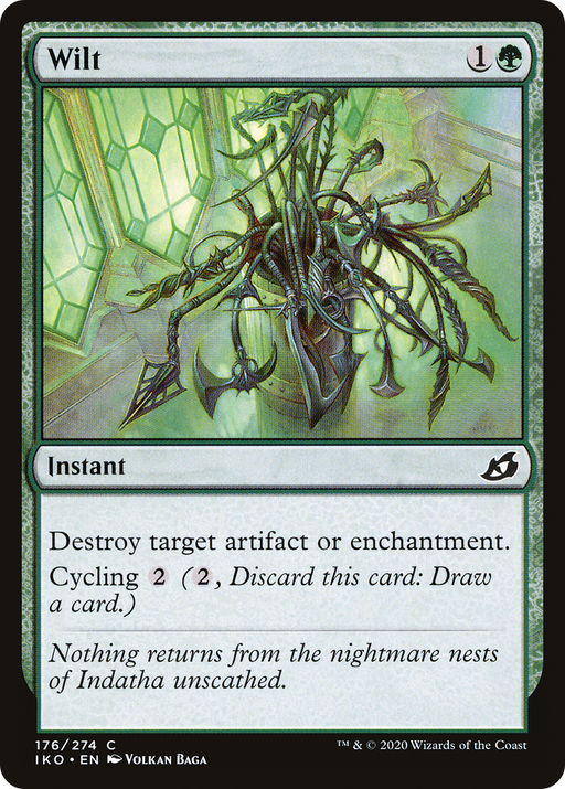 Wilt (IKO-176) [Ikoria: Lair of Behemoths] MTG Single Wizards of the Coast