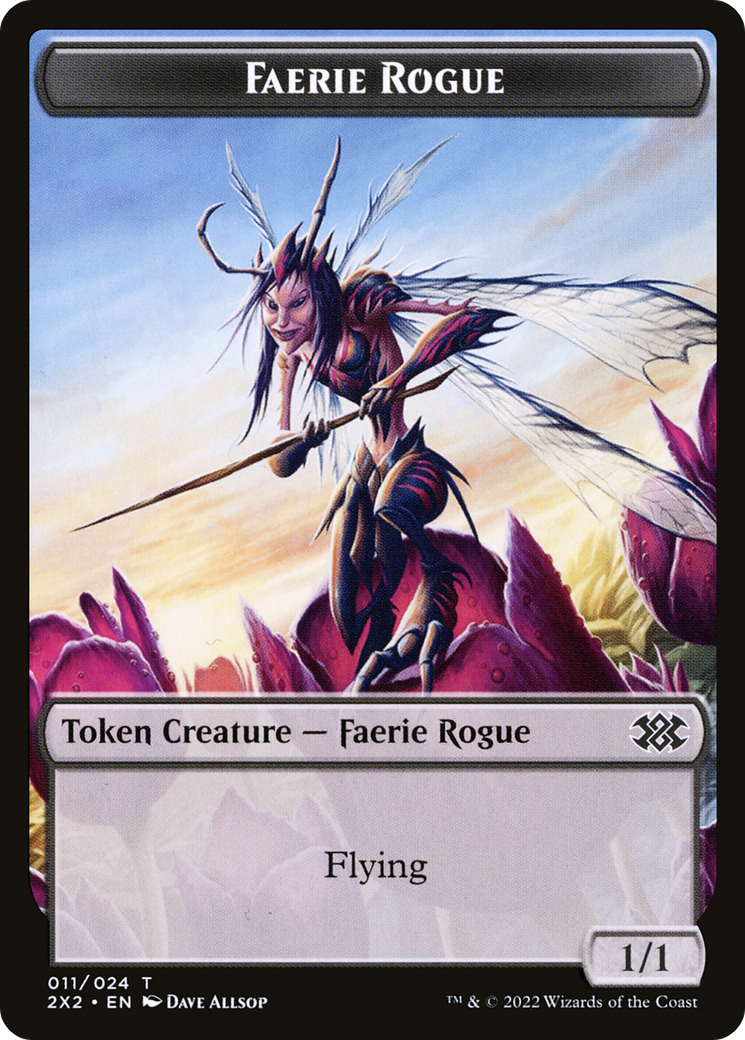 Faerie Rogue (T2X2-011) [Tokens] Double Masters 2022 Tokens MTG Single Wizards of the Coast