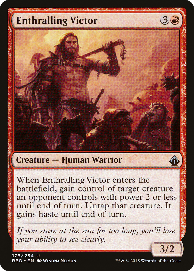 Enthralling Victor (BBD-176) [Battlebond] MTG Single Wizards of the Coast