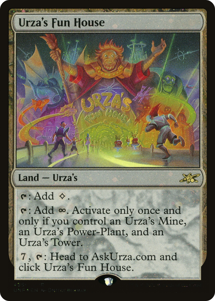 Urza's Fun House (Galaxy Foil) (UNF-485) [Unfinity] Foil MTG Single Wizards of the Coast