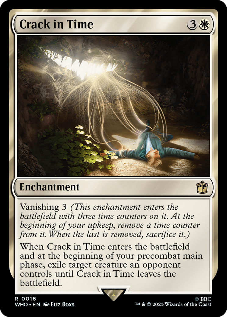 Crack in Time (WHO-016) [Doctor Who] MTG Single Wizards of the Coast
