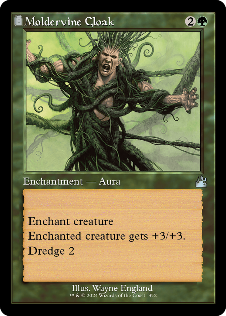 Moldervine Cloak (RVR-352) [Ravnica Remastered] Foil MTG Single Wizards of the Coast