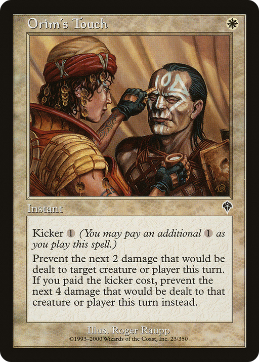 Orim's Touch (INV-023) [Invasion] MTG Single Wizards of the Coast