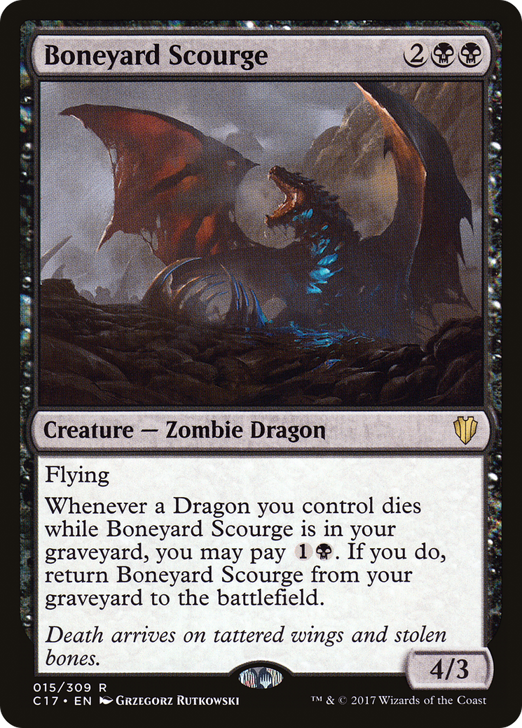 Boneyard Scourge (C17-015) [Commander 2017] MTG Single Wizards of the Coast