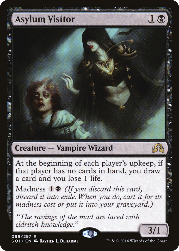 Asylum Visitor (SOI-099) [Shadows over Innistrad] Foil MTG Single Wizards of the Coast