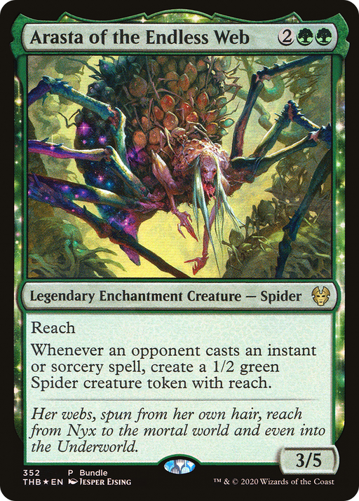 Arasta of the Endless Web (UMP-352) [Theros Beyond Death] Foil MTG Single Wizards of the Coast