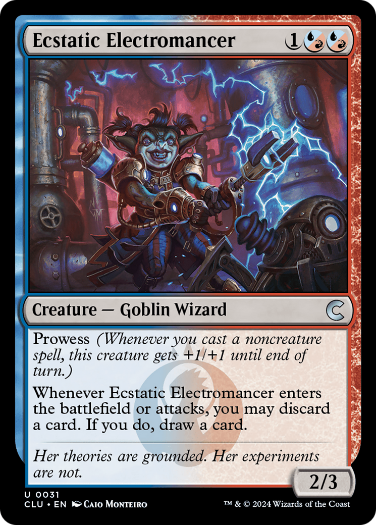 Ecstatic Electromancer (CLU-031) [Ravnica: Clue Edition] MTG Single Wizards of the Coast